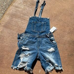 Denim short overall - L maybe like an 8/10